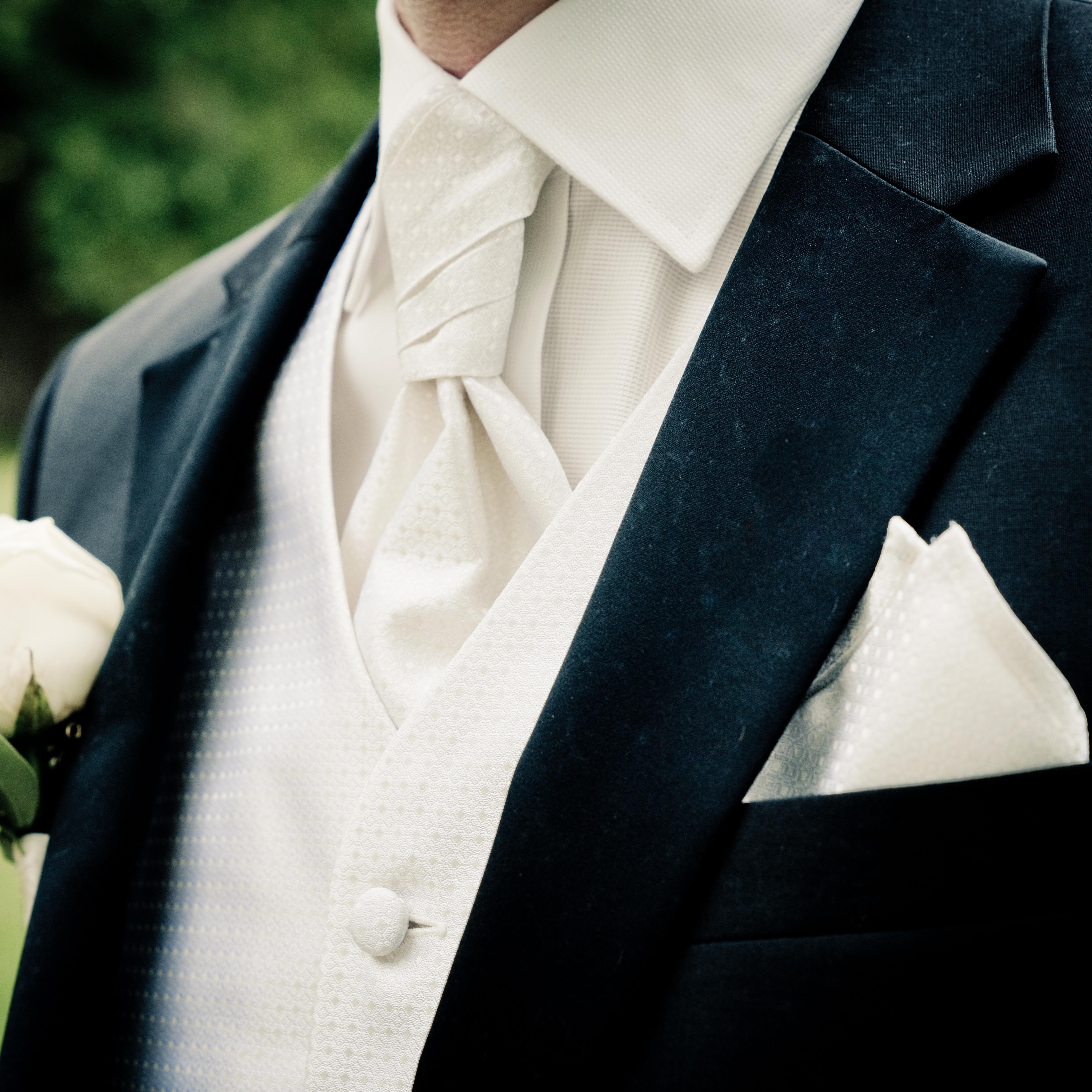 White tie wedding on sale attire