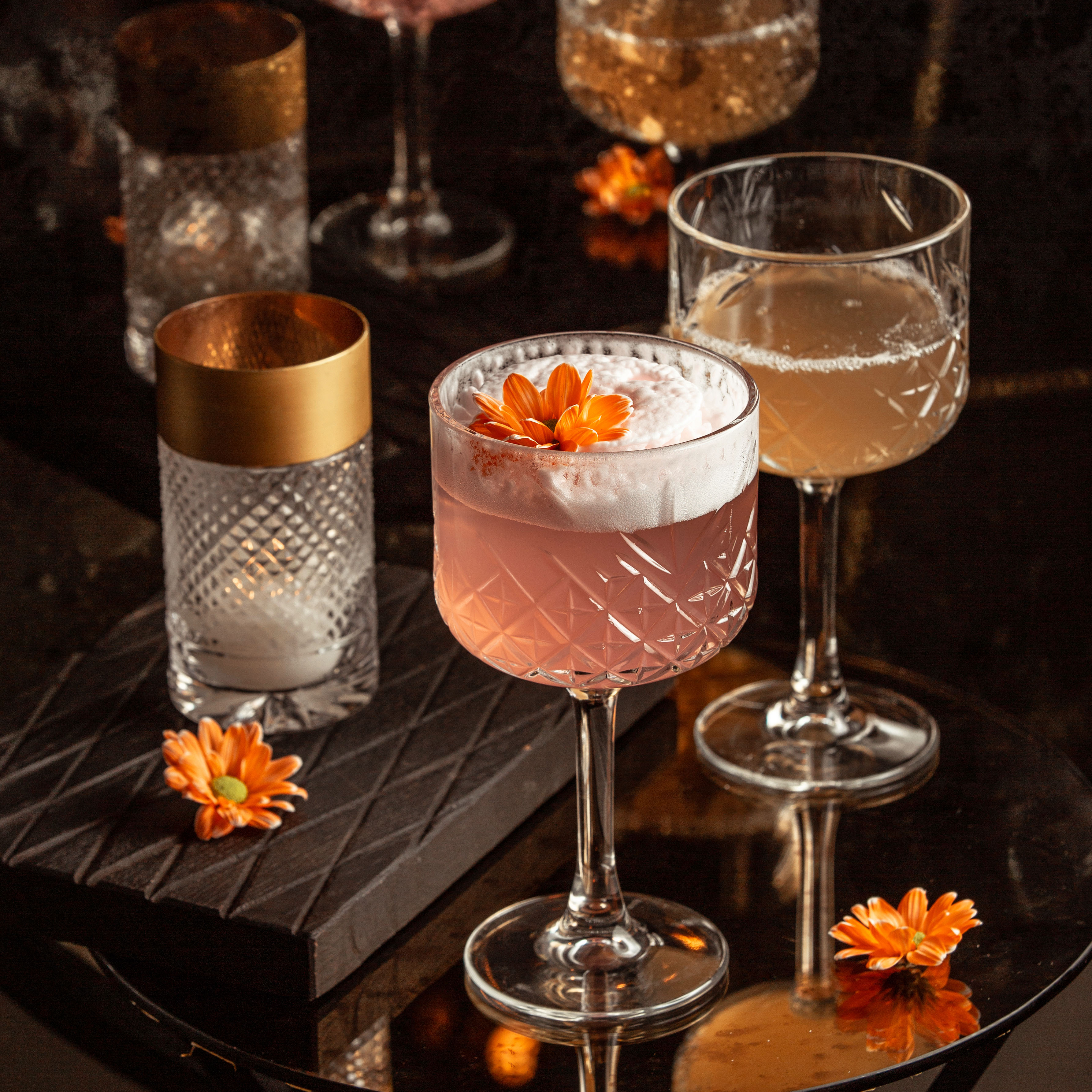 rose cocktails