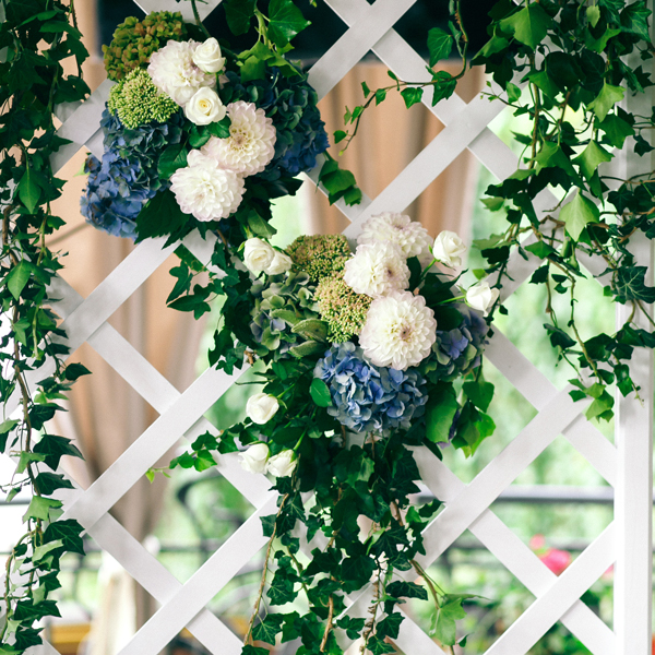 greenery and flower decor