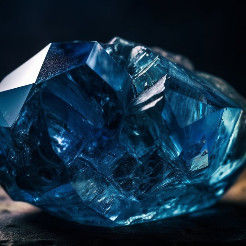 blue gemstone