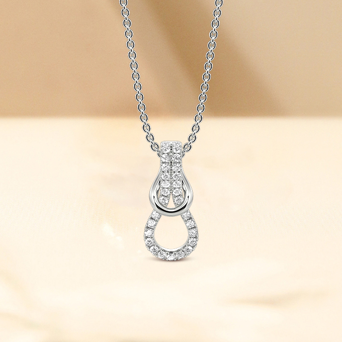 infinity pendant necklace