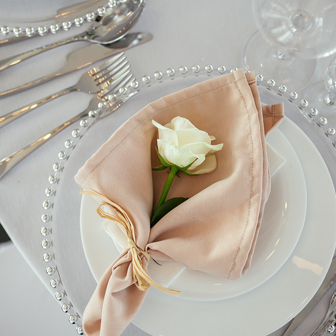 valentine's day wedding table settings