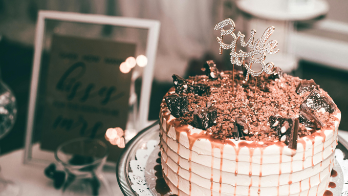 cake for bridal shower