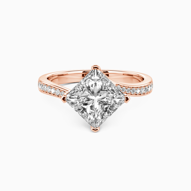 princess-cut engagement ring