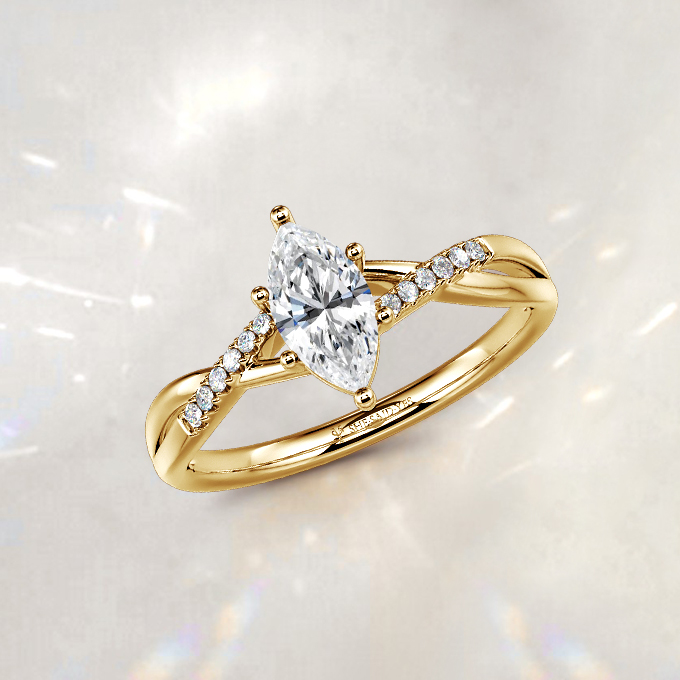 marquise promise ring