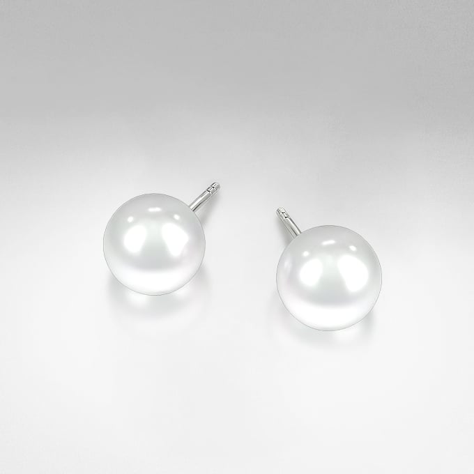 classic pearl earrings - perfect anniversary gift for her