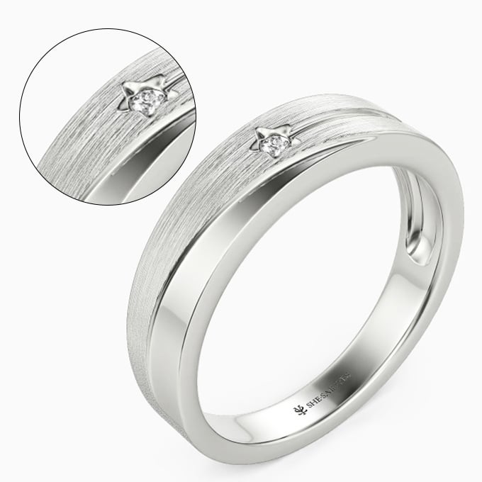 wedding band finish combination