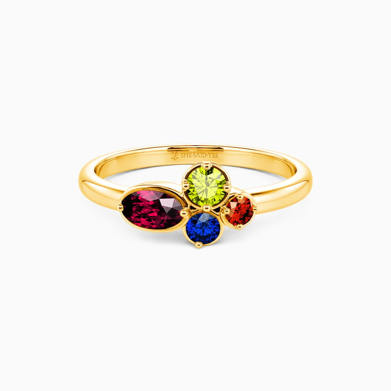 Stackable Birthstone Rings