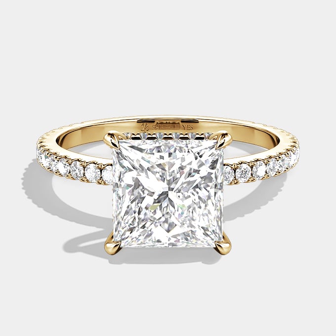 princess cut ring