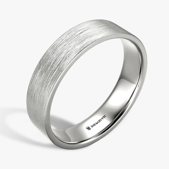 brushed finish band