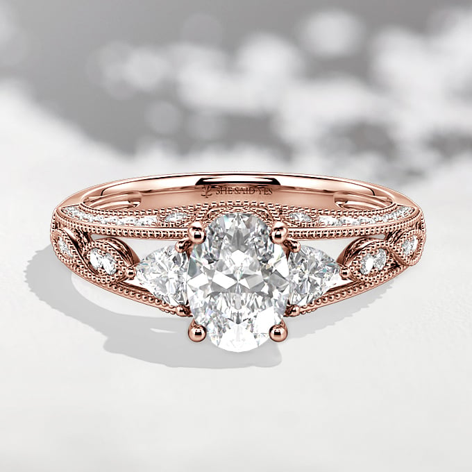 vintage-inspired engagement rings