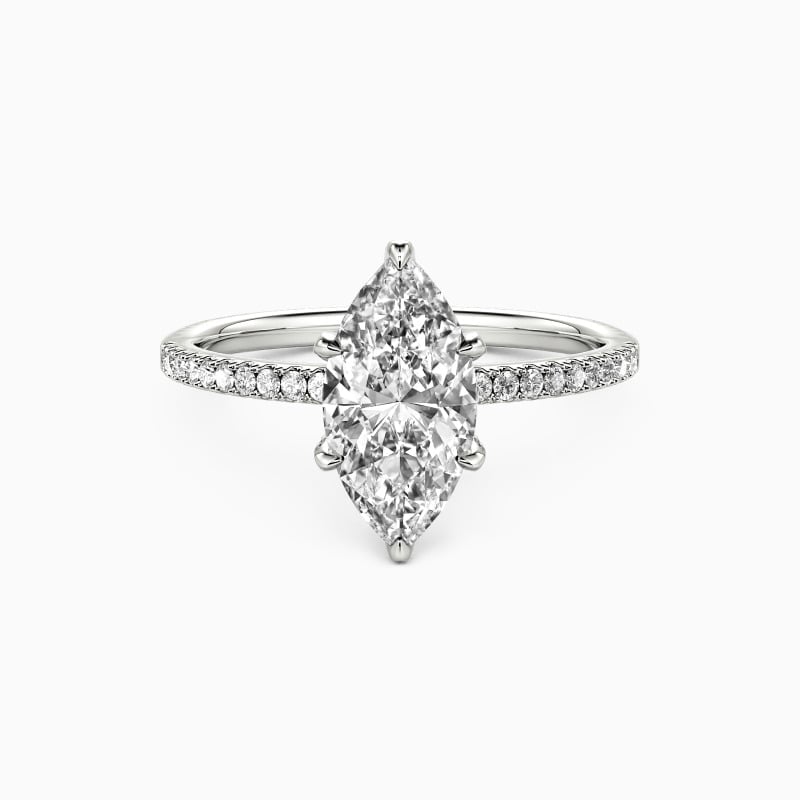 marquise cut engagement ring