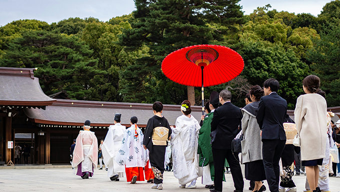 Japanese wedding traditions: The Shinto Wedding Ceremony