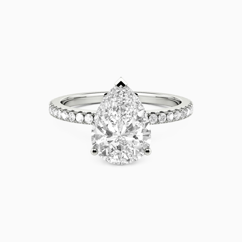 pear engagement ring 