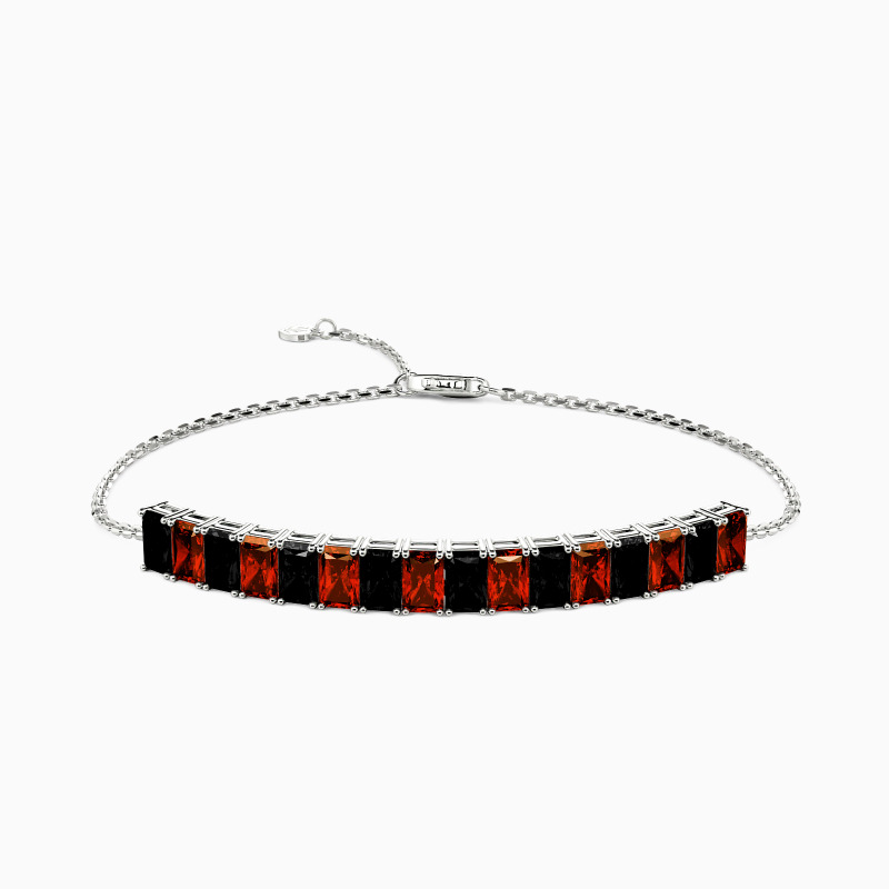 July's birthstone jewelry—onyx bracelet