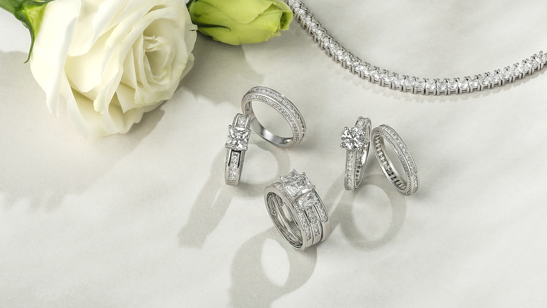 stunning bridal ring sets