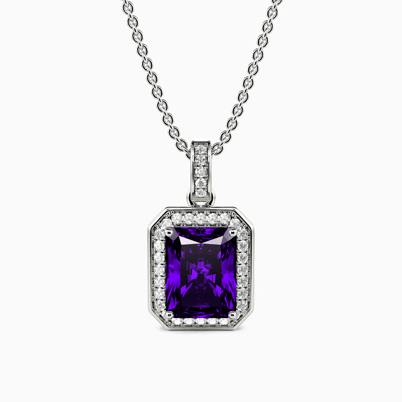 The Brightest Star In The Night Sky Radiant Cut Necklace