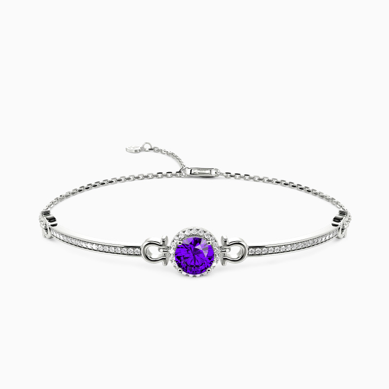 You Are My Missing Piece Halo Bracelet