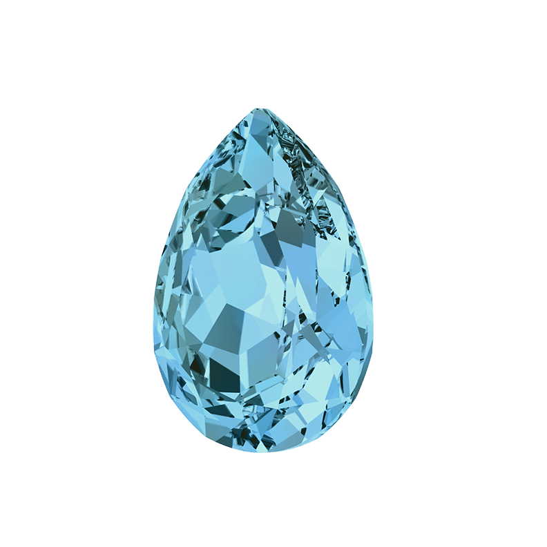 pear-cut aquamarine