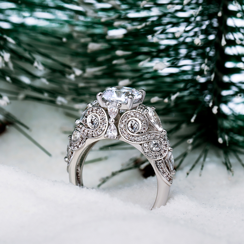 vintage-inspired engagement ring