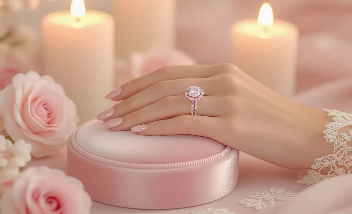 Healing Benefits of Pink Engagement Ring