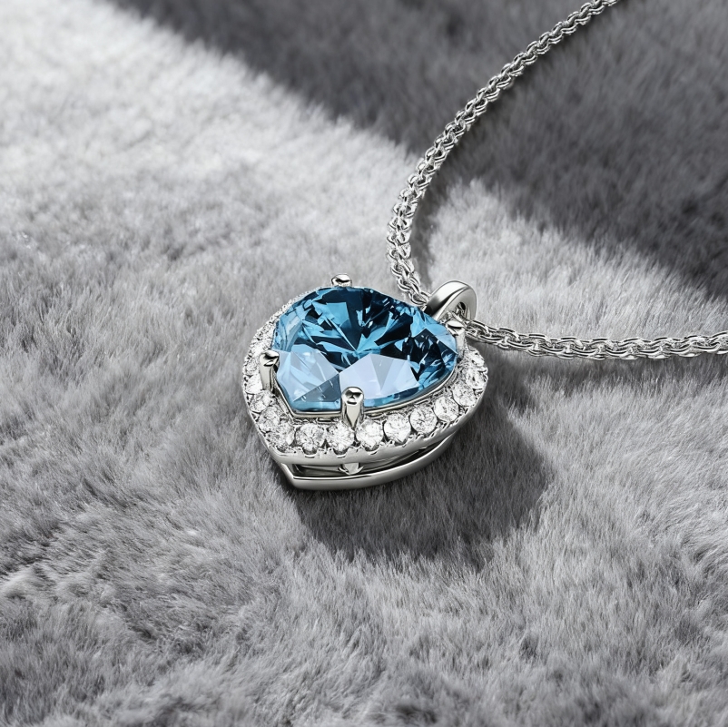 "The Secret Of My Heart" Halo Necklace
