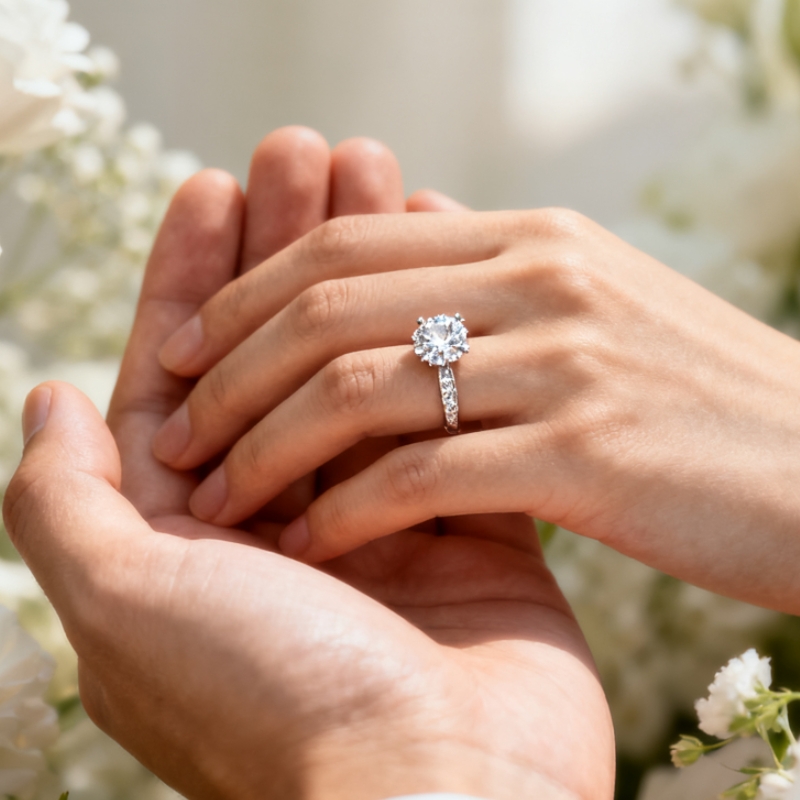 Meaning Behind White Gold Engagement Rings