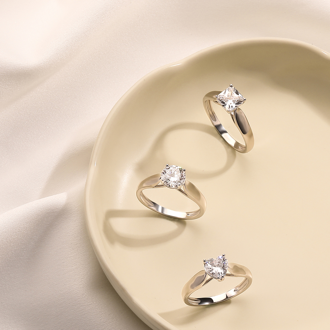 classic solitaire rings