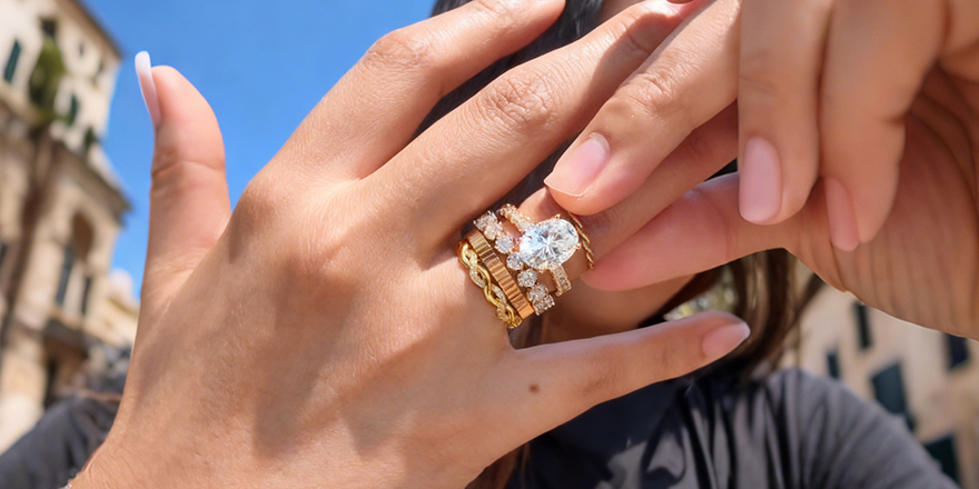 wedding ring stack guide