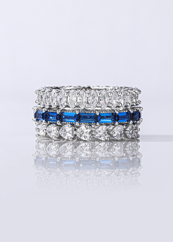 stackable wedding rings