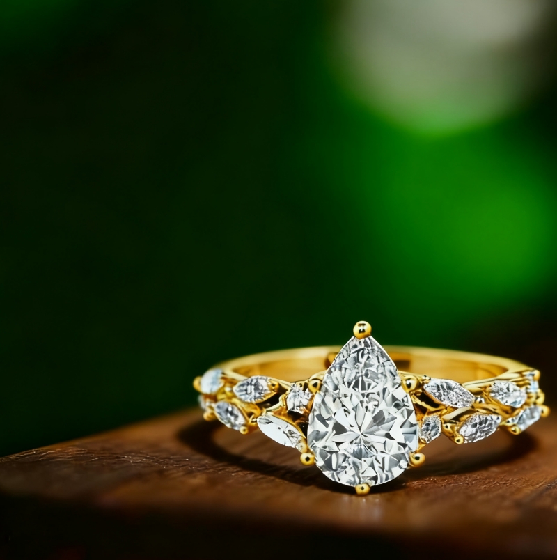 Leaf Engagement Ring Mean