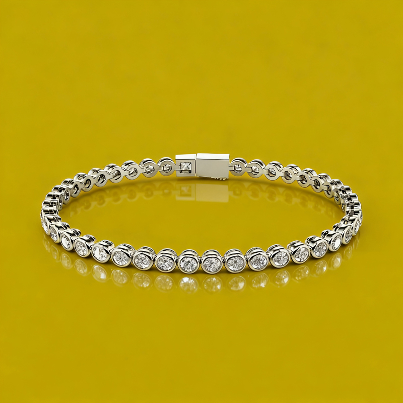 "Stardust Serenade" Tennis Bracelet