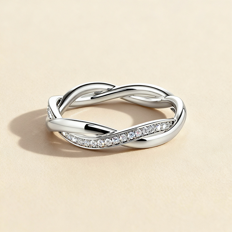 twisted eternity ring