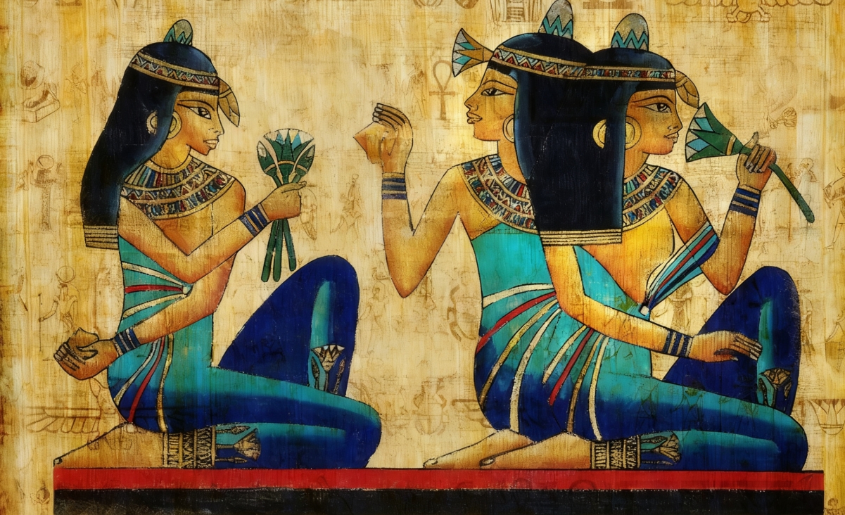 ancient Egypt tradition of wearing wedding rings