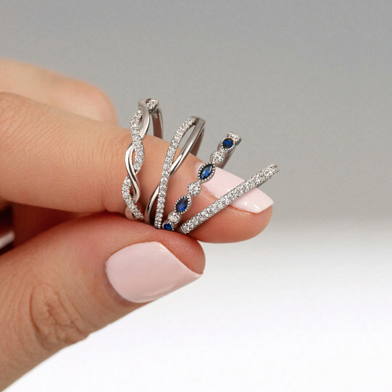 wedding ring stack guide