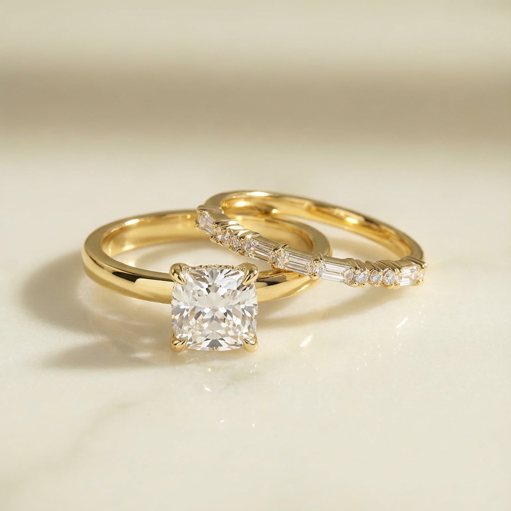 wedding ring set