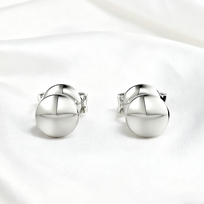 "The Fragrance Of Time" secure backings Stud Earrings