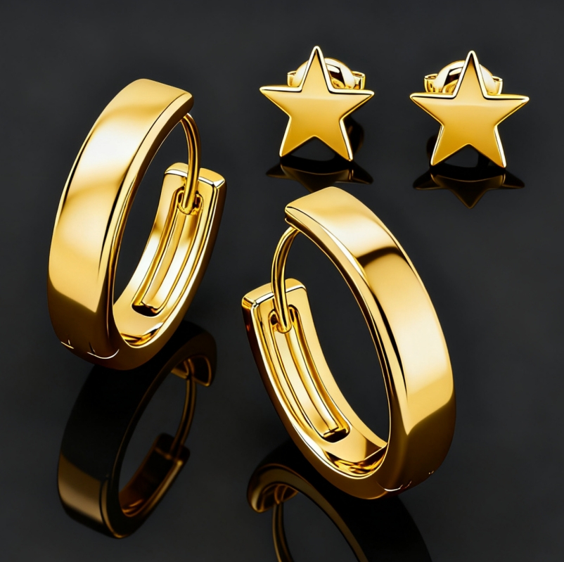 Hoop Earrings vs. Stud Earrings