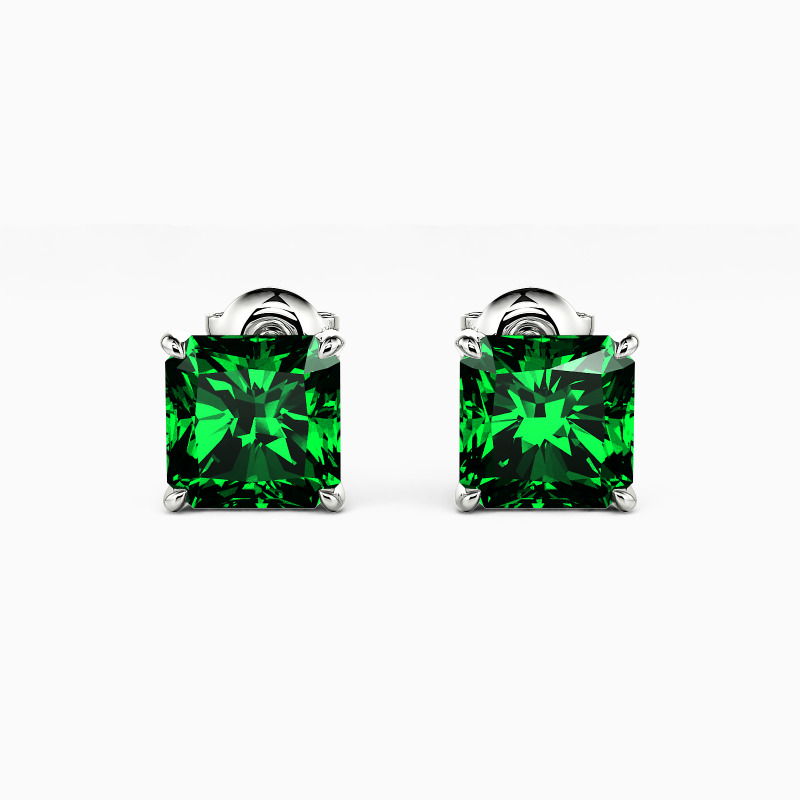 "The Rebirth" 2ct Radiant Cut Stud Earrings