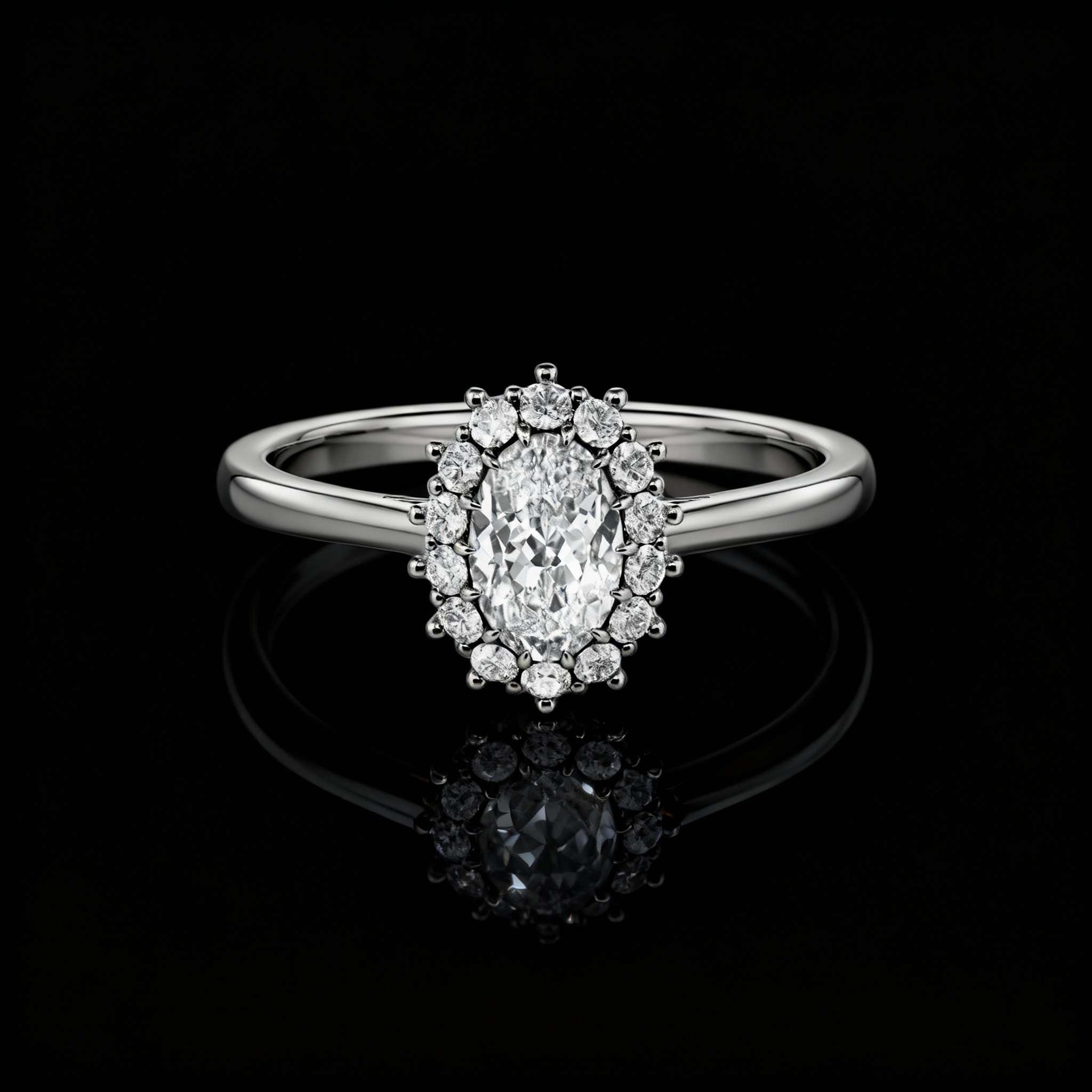 Black Friday engagement ring guide: halo ring