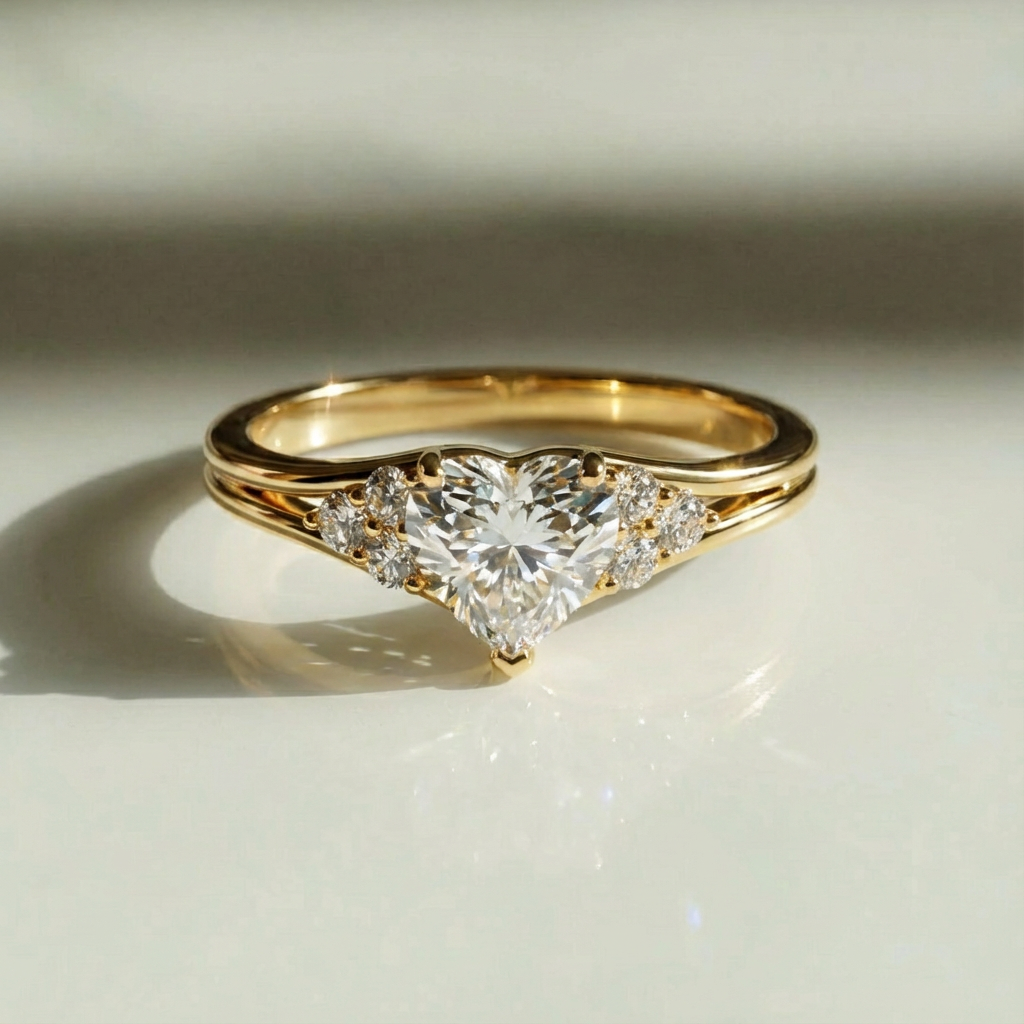 cluster engagement ring