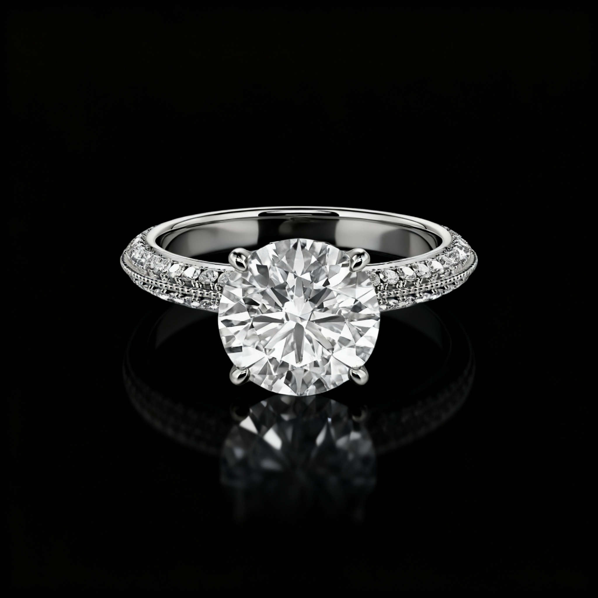 vintage-inspired engagement ring