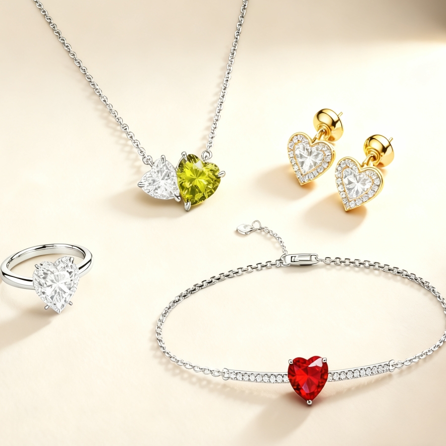 Heart-Shaped Jewelry