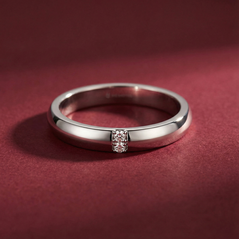 gift for him: diamond band