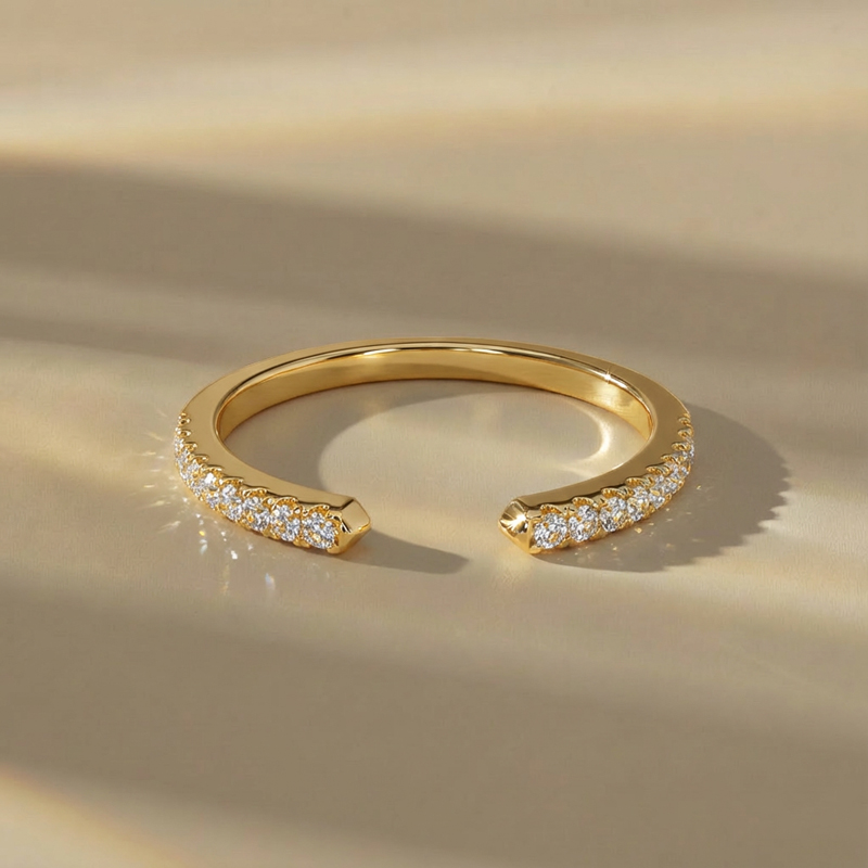 2026 wedding band trends: open wedding band