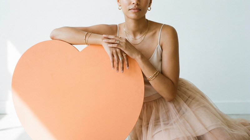 Galentine's day jewelry gift