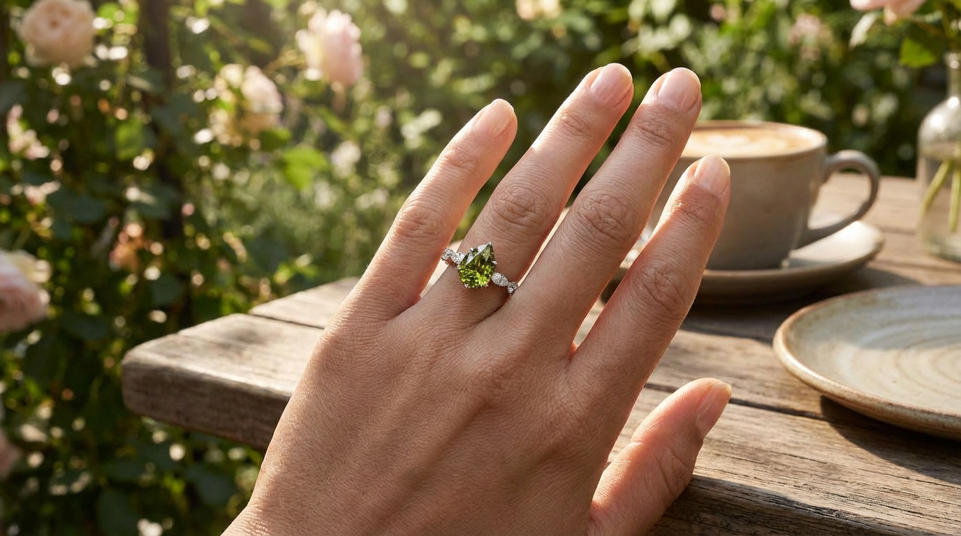 peridot ring