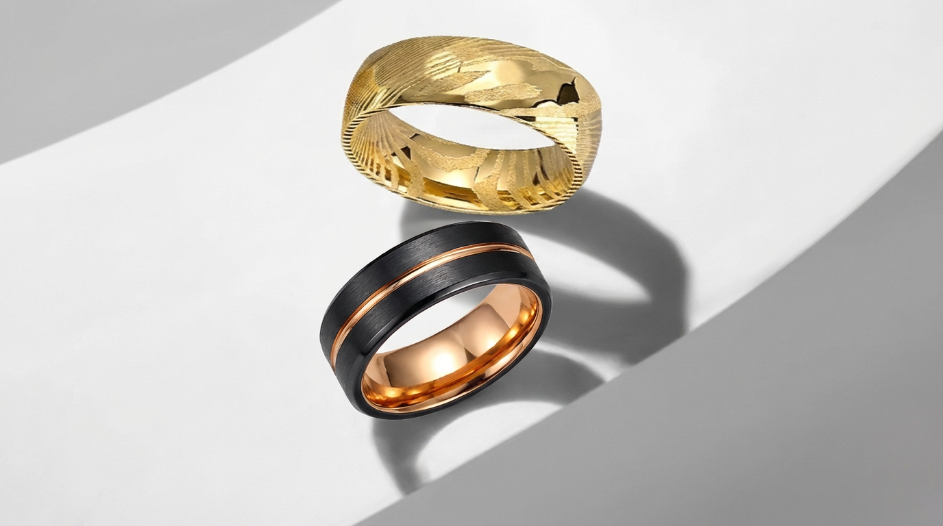 Men's wedding ring styles