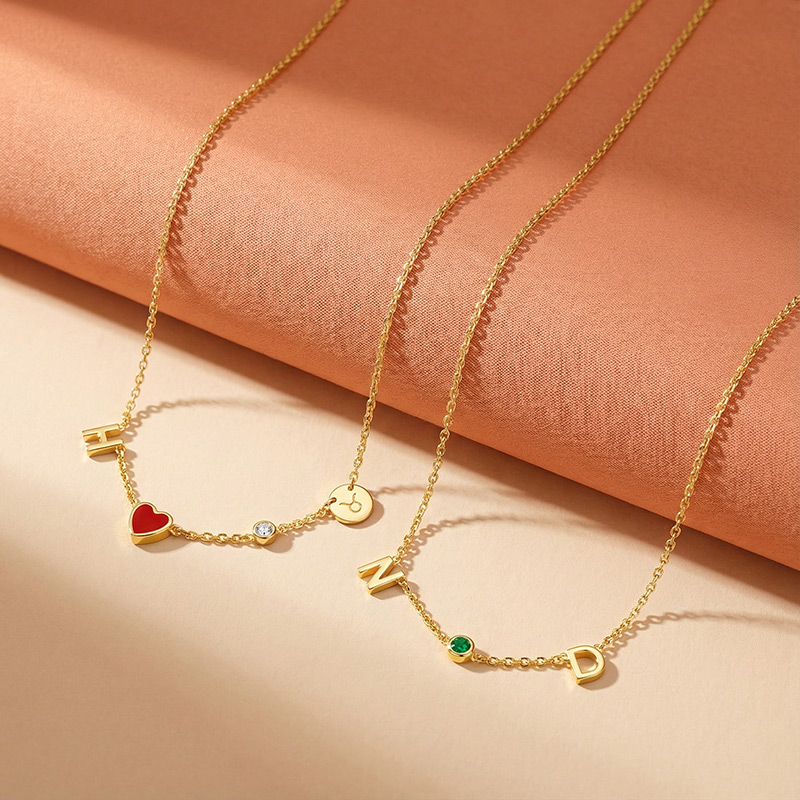 Galentine's day gift idea: personalized necklaces