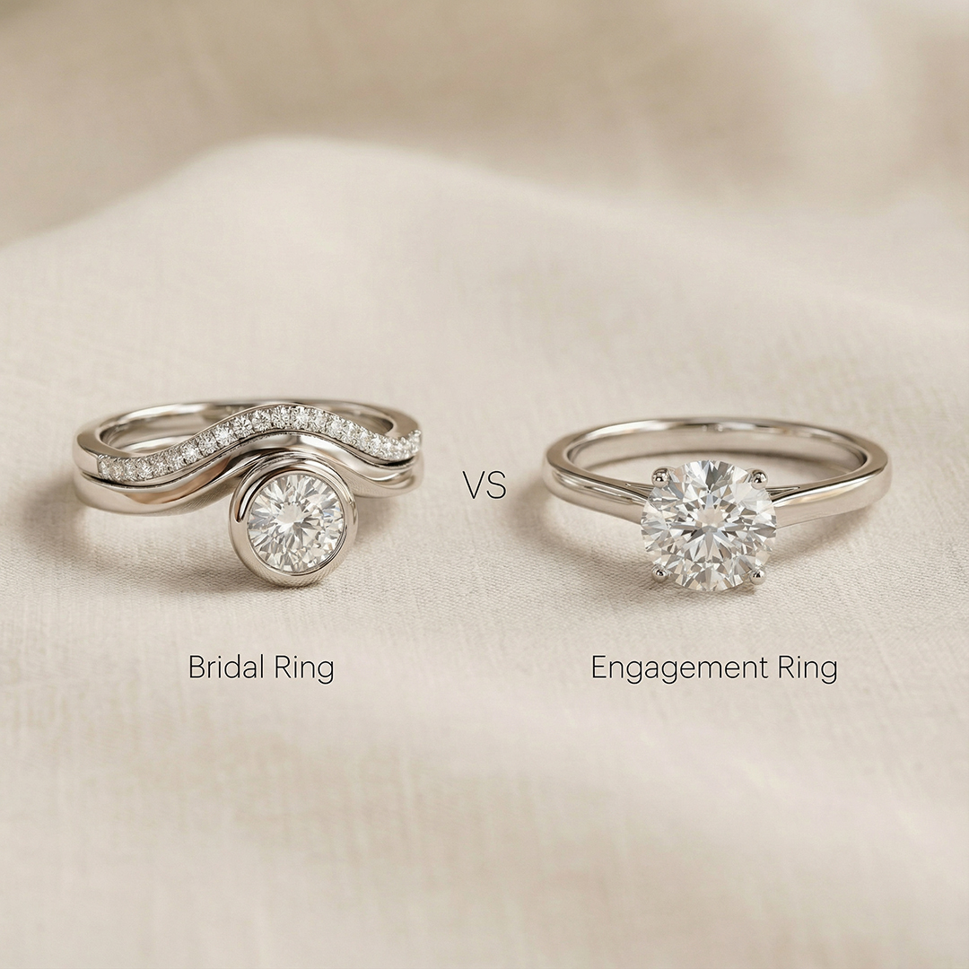 bridal ring vs engagement ring